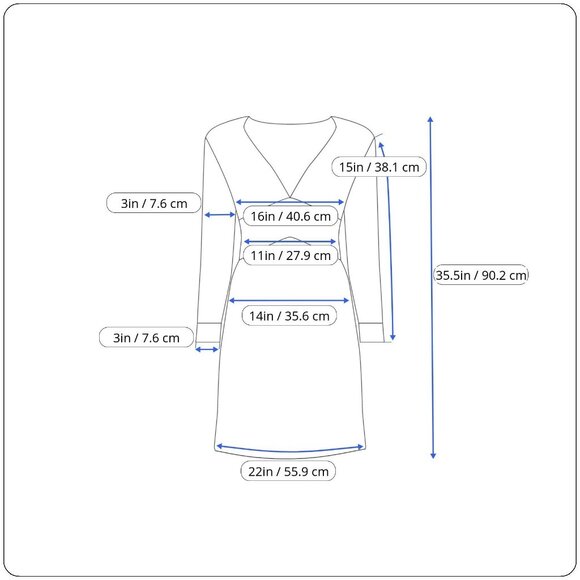 Gilli Womens Navy & White Wrap Dress With Geometric Pattern Sz XS - Picture 7 of 7